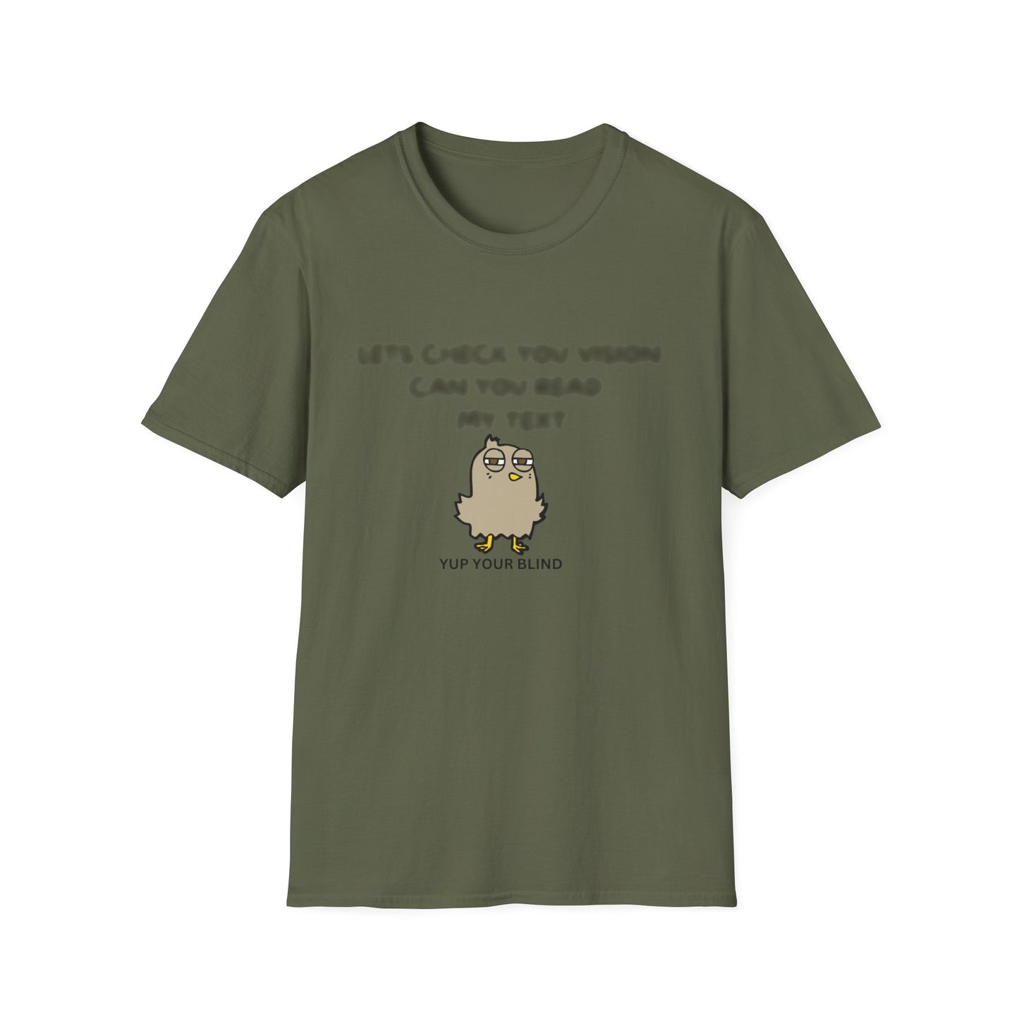 Vision test T-shirt