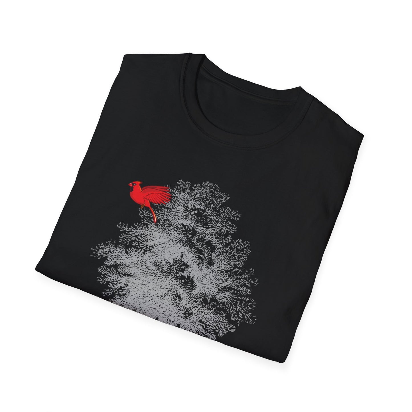 Red bird t-shirt