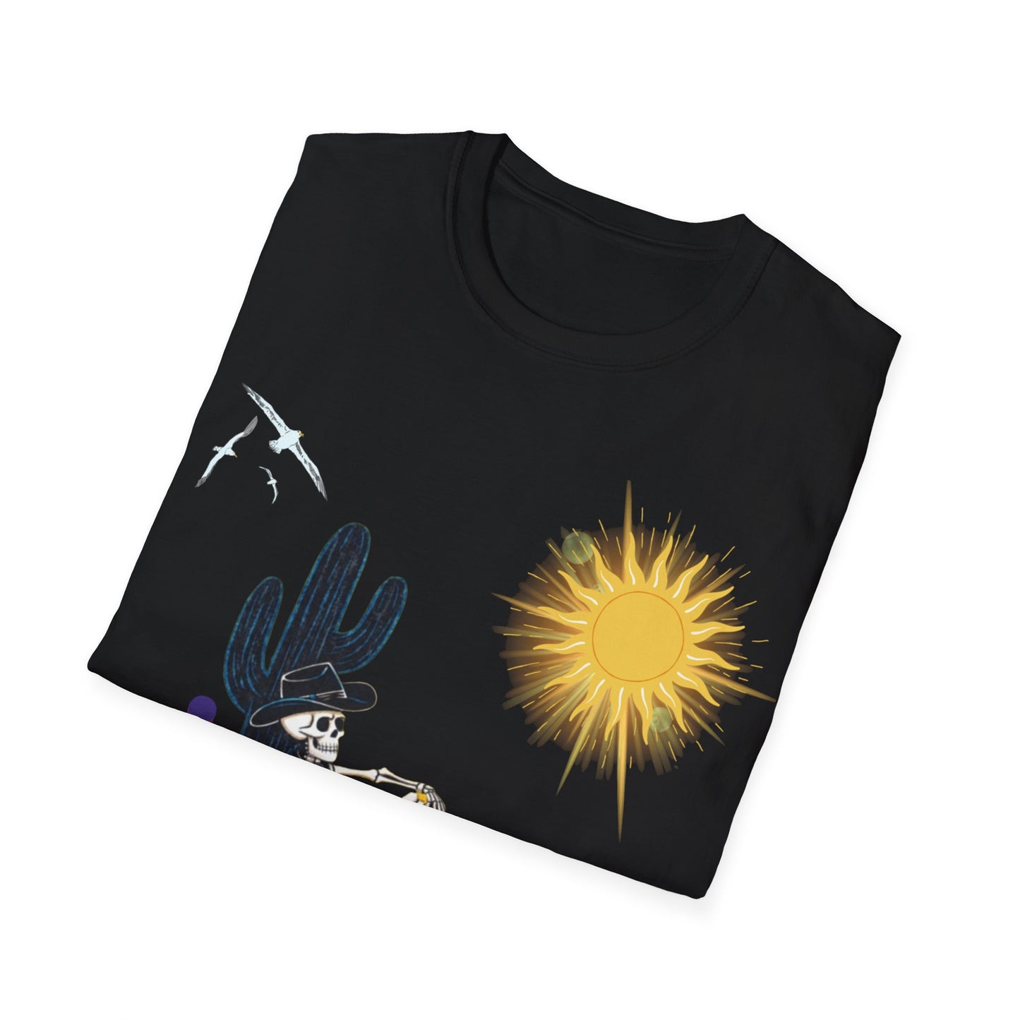 Skeleton and tequila t-shirt