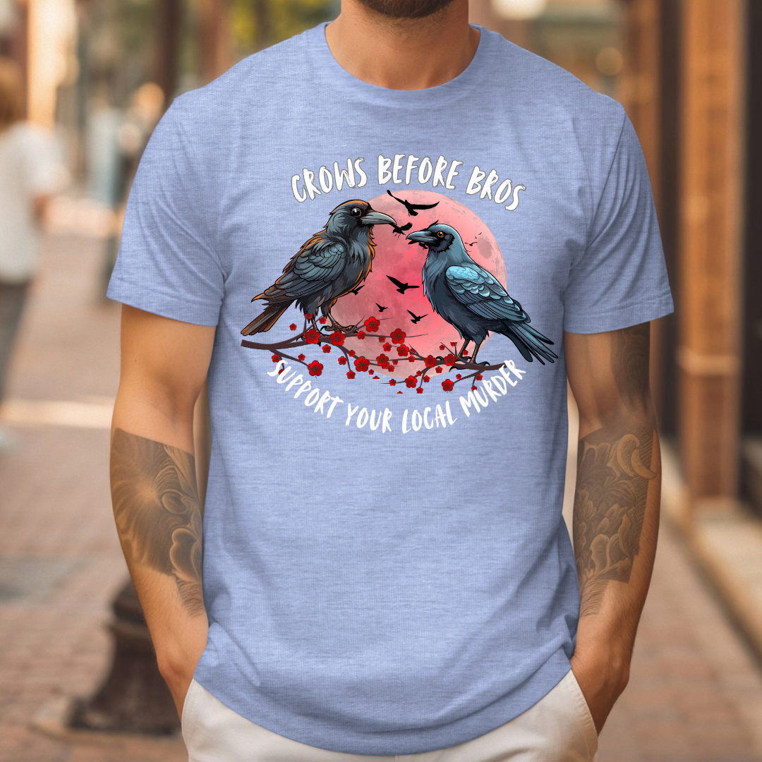 Crows before bros t-shirt