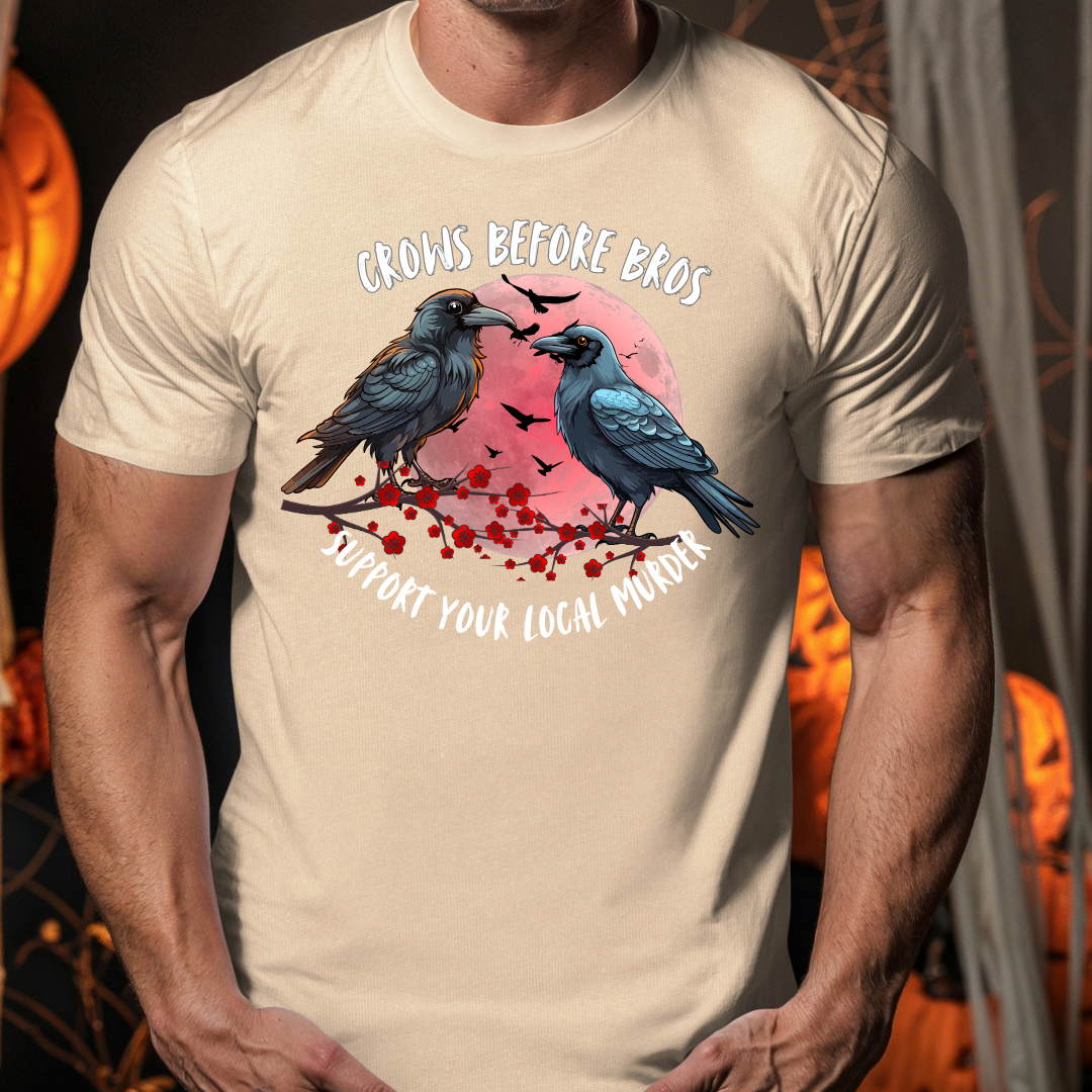 Crows before bros t-shirt