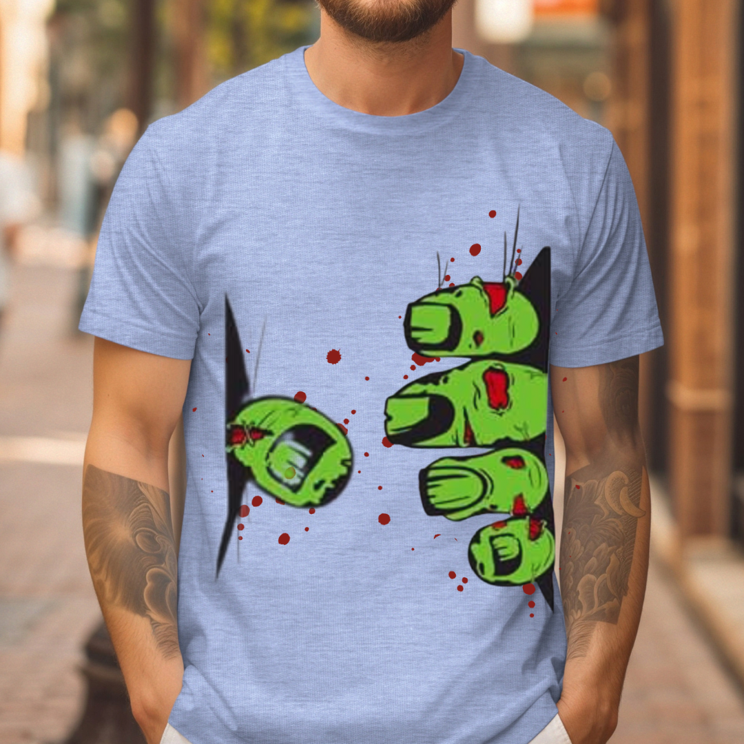 Zombie hand t-shirt