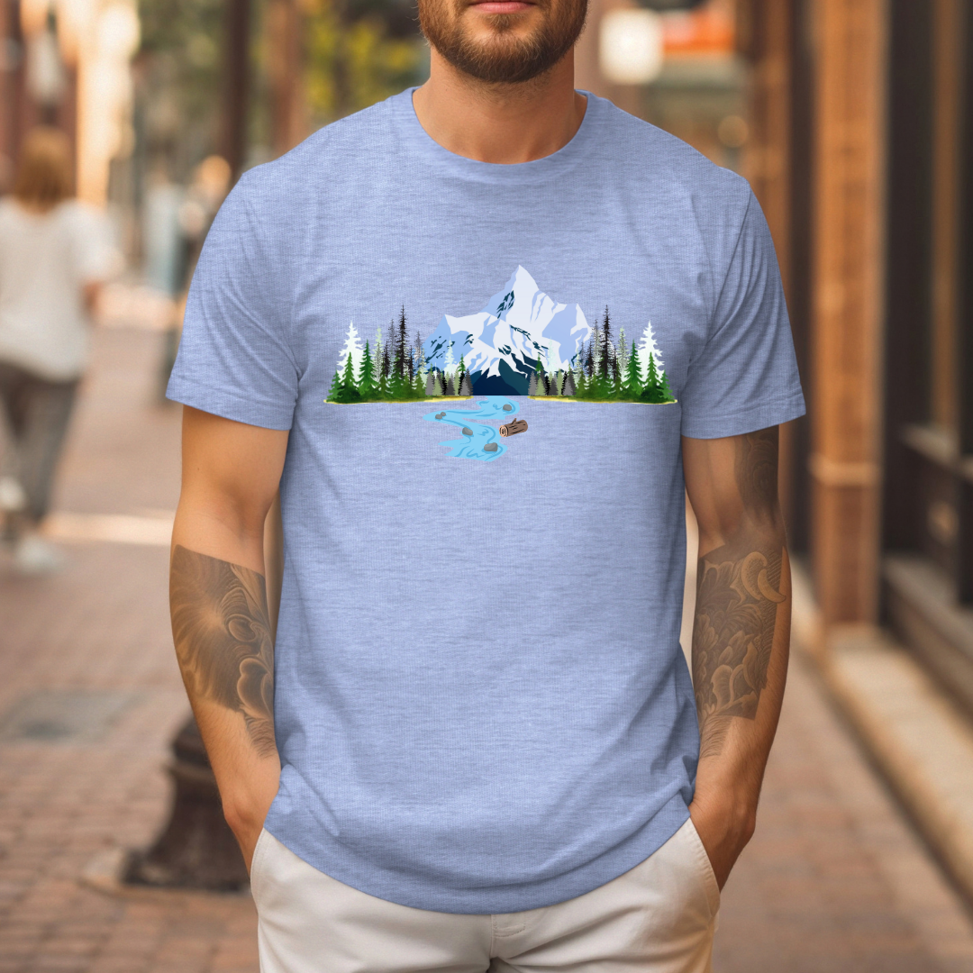 Ice mountain t-shirt