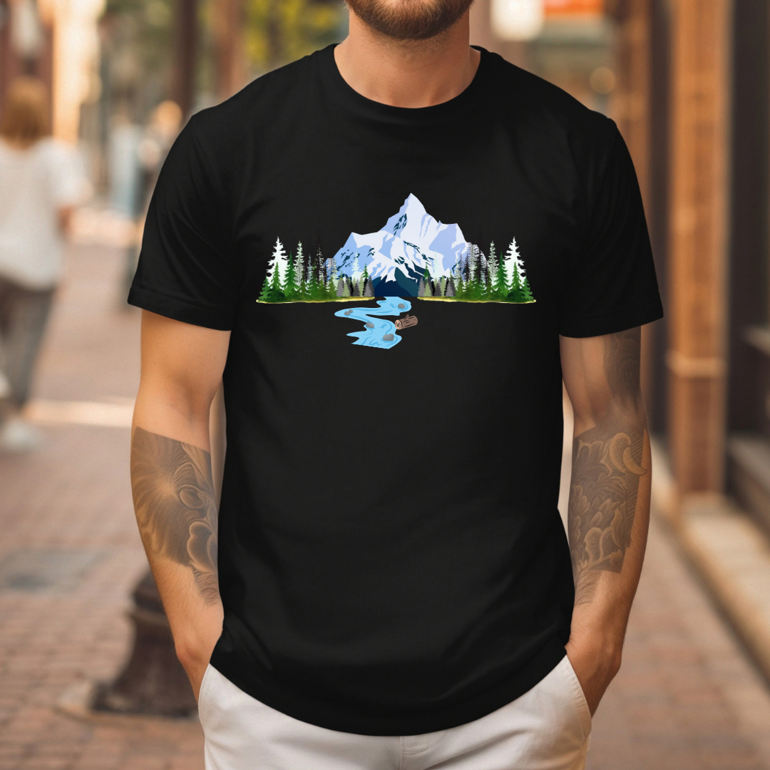 Ice mountain t-shirt