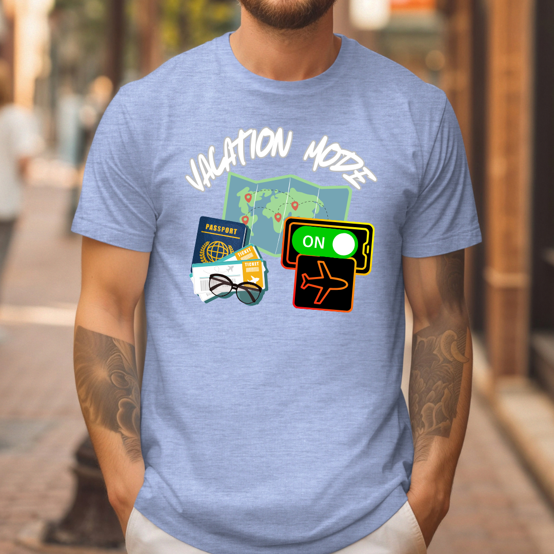 Vacation mode t-shirt