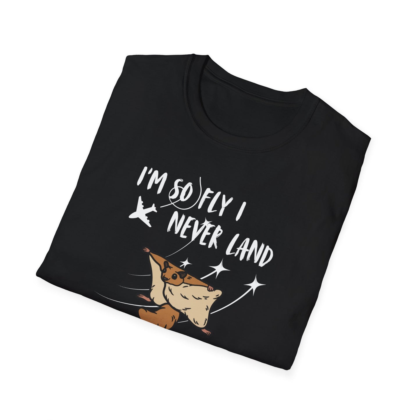 I'm so fly I never land t-shirt
