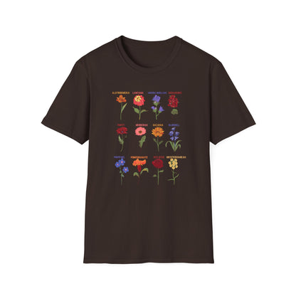 Floral names T-Shirt
