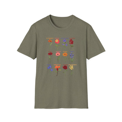 Floral names T-Shirt