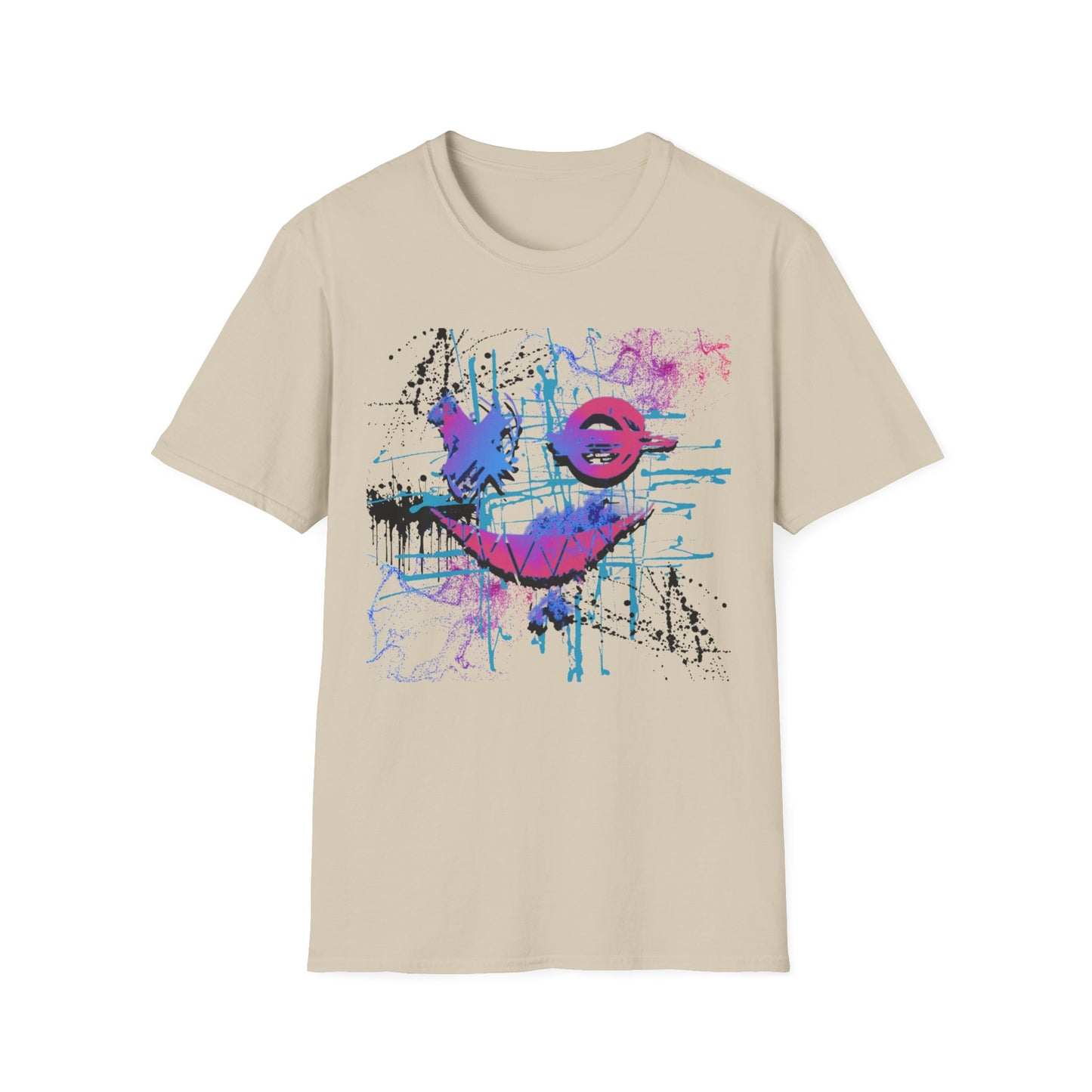 Splatted face  T-shirt