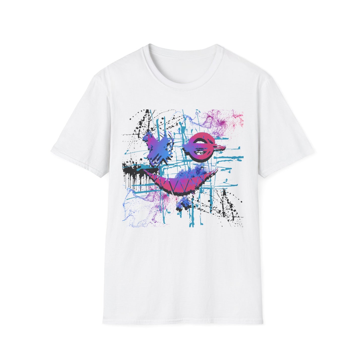 Splatted face  T-shirt