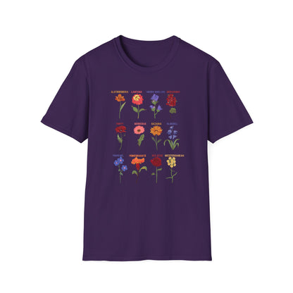 Floral names T-Shirt