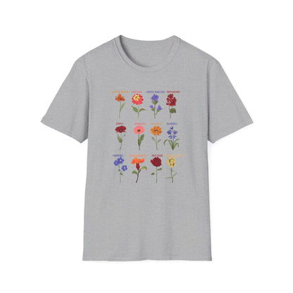 Floral names T-Shirt