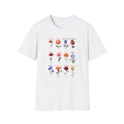 Floral names T-Shirt