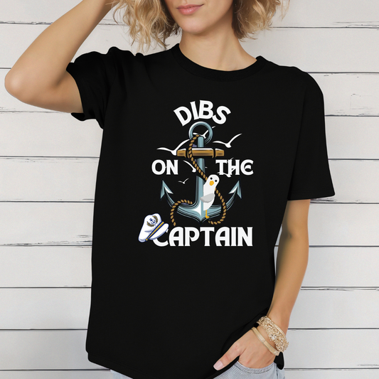 Dibs On The Captain  t-shirt