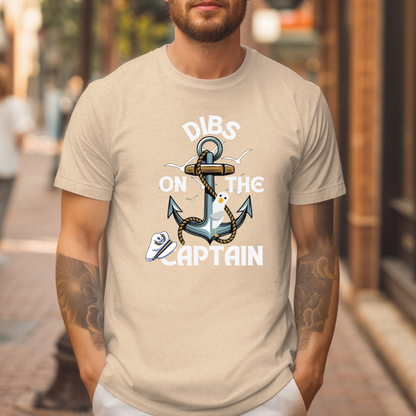 Dibs On The Captain  t-shirt