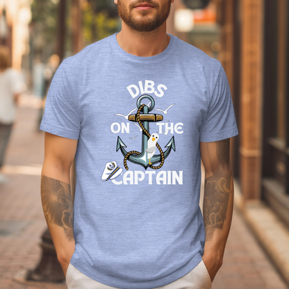 Dibs On The Captain  t-shirt