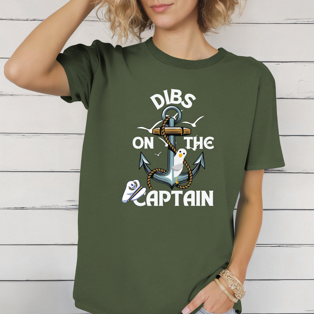 Dibs On The Captain  t-shirt