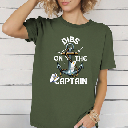 Dibs On The Captain  t-shirt