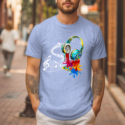 Headphones t-shirt