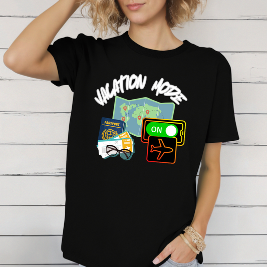 Vacation mode t-shirt