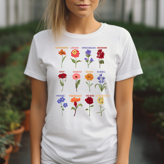 Floral names T-Shirt