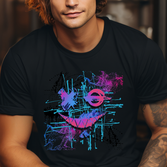 Splatted face  T-shirt