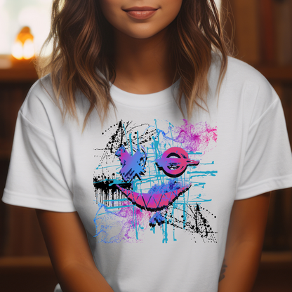 Splatted face  T-shirt
