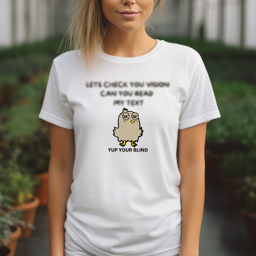 Vision test  T-shirt