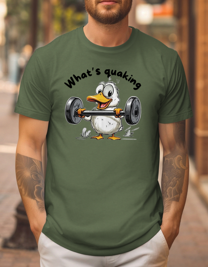What's quaking duck T-shirt